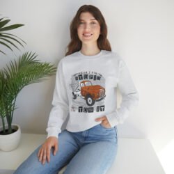 Tow Truck Quote Crewneck Sweatshirt - Image 33