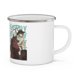 anime-cowgirl Enamel Camping Mug