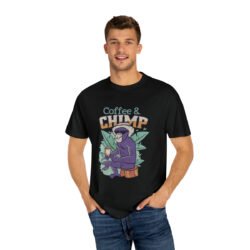 Coffee & Chimp Dyed T-shirt - Image 19