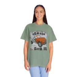 Tow Truck Quote Garment-Dyed T-shirt - Image 4