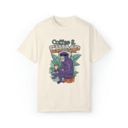 Coffee & Chimp Dyed T-shirt - Image 5