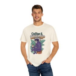Coffee & Chimp Dyed T-shirt - Image 7