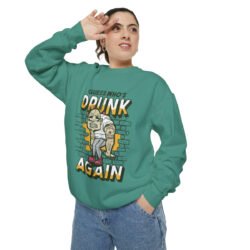 Unisex Garment-Dyed Sweatshirt - Image 40