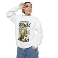 Unisex Garment-Dyed Sweatshirt - Image 16